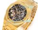 OMF Swiss Clone Yellow Gold New Audemars Piguet Royal Oak Offshore Skeleton Dial 3132 Watch (7)_th.jpg